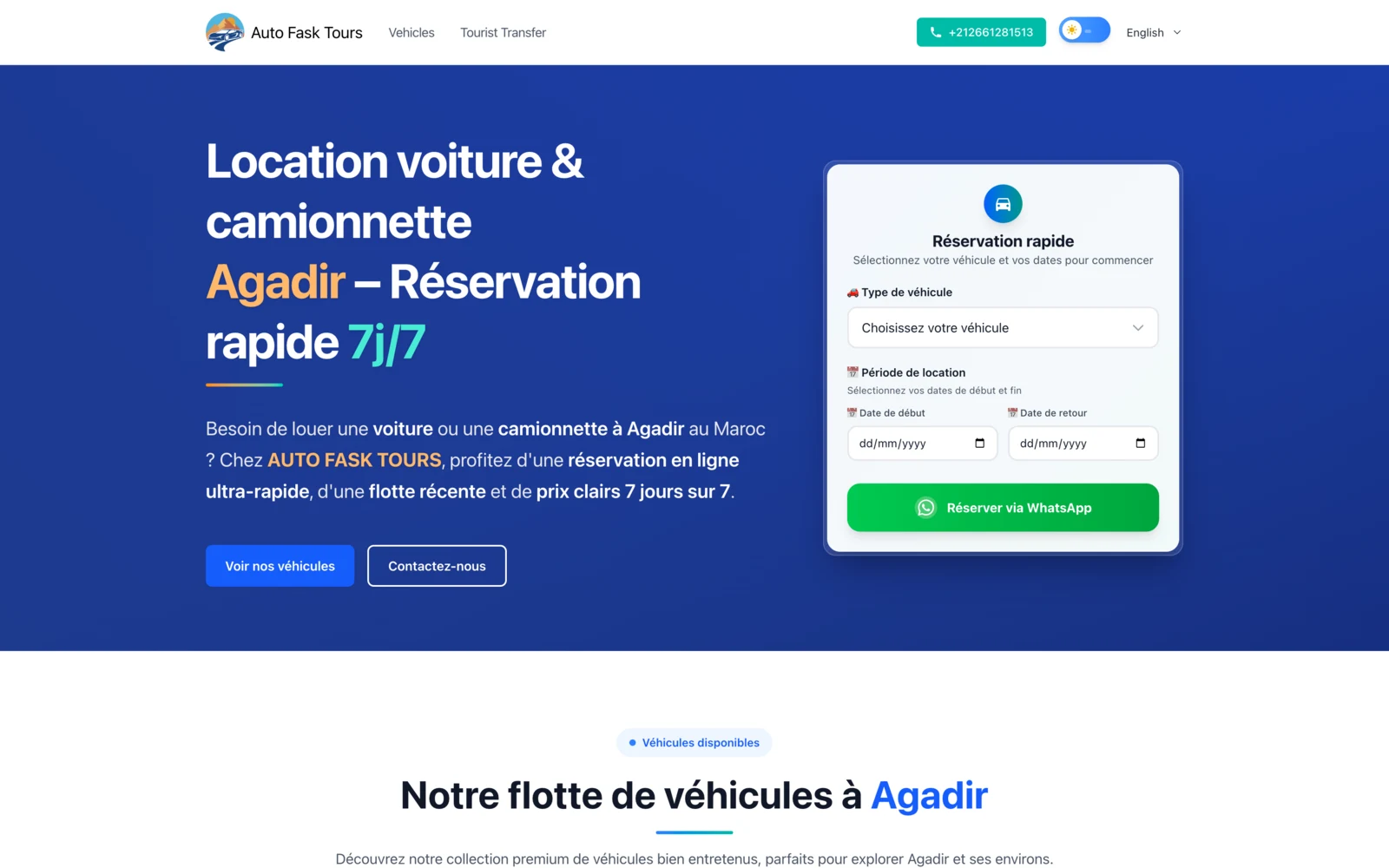 autofasktours.com — Booking · Travel